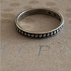 Silpada Silver Beaded Band